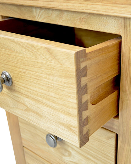 3 Drawer Slim Bedside Table