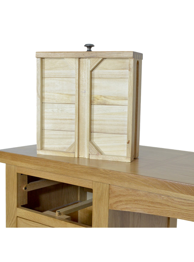 Richmond Oak 3 Drawer Dressing Table