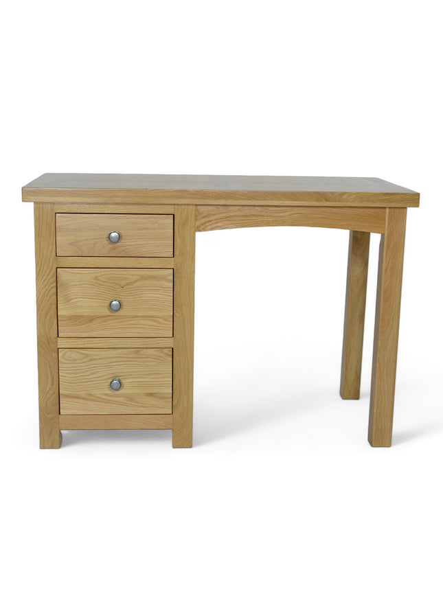 Richmond Oak 3 Drawer Dressing Table