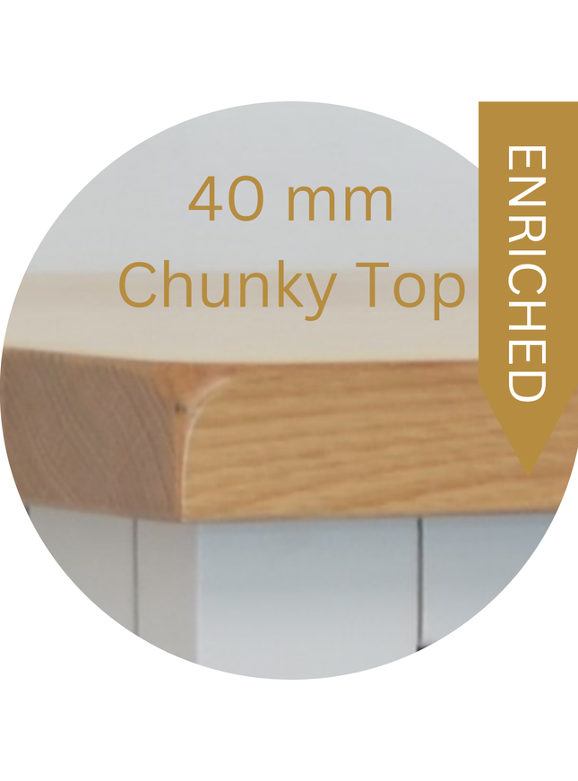 Snow White 1 Drawer Slim Bedside Table -Left Door