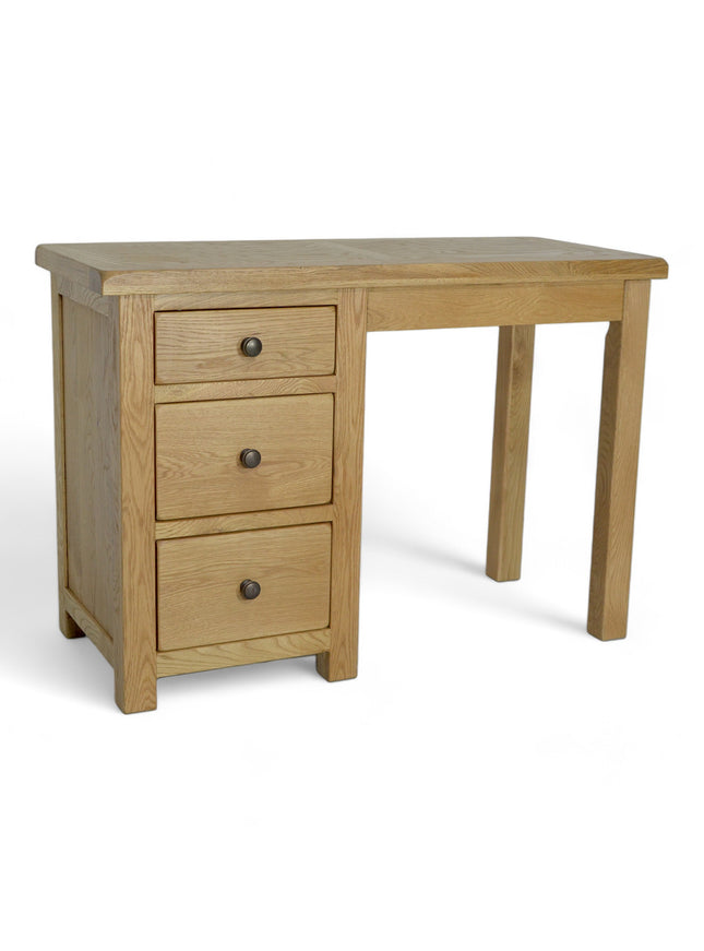 Manhattan Oak 3 Drawer Dressing Table