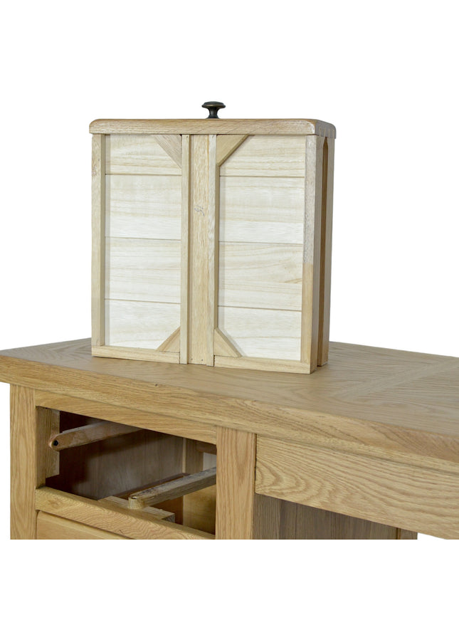 Manhattan Oak 3 Drawer Dressing Table