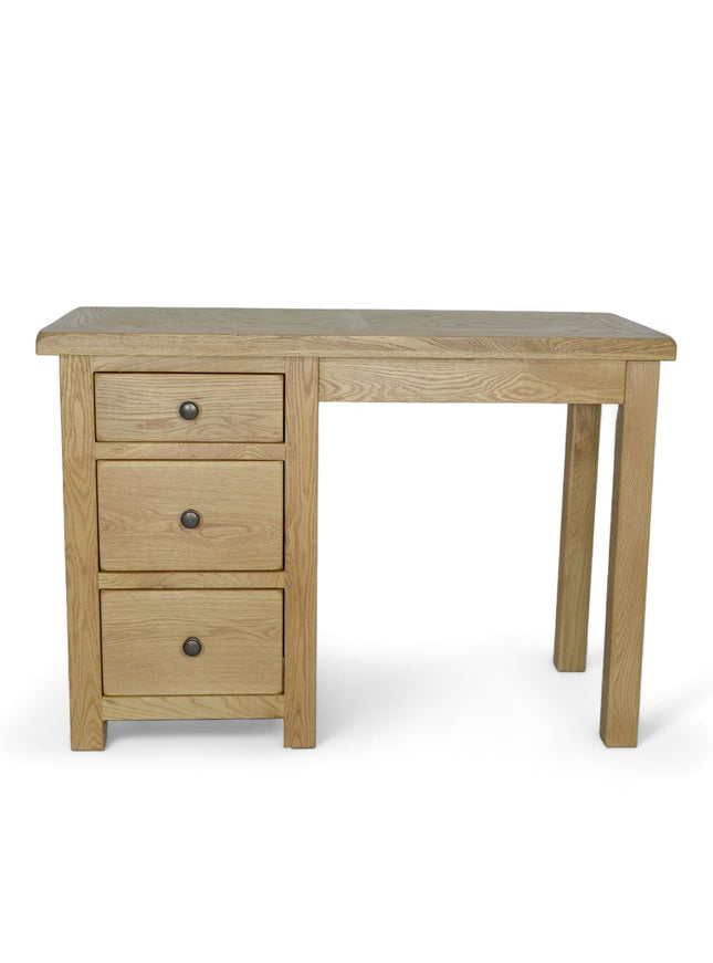 Manhattan Oak 3 Drawer Dressing Table