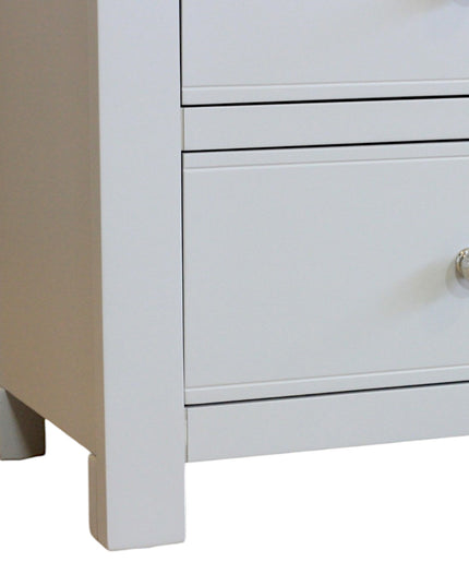 Cashmere Grey 6 Drawer Window Height Chest of Drawers