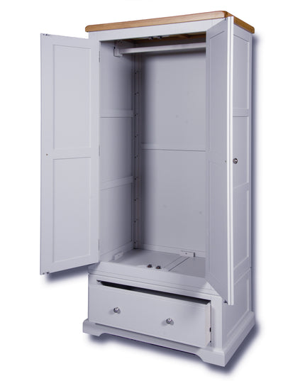 Cashmere Grey  Single Wardrobe