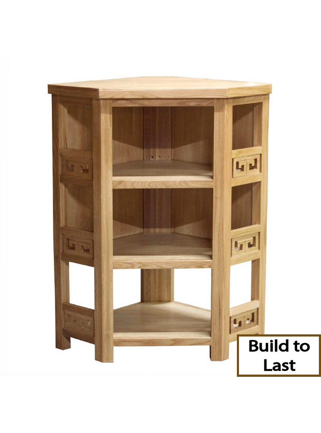 Richmond Oak 100cm Octagonal Corner Unit