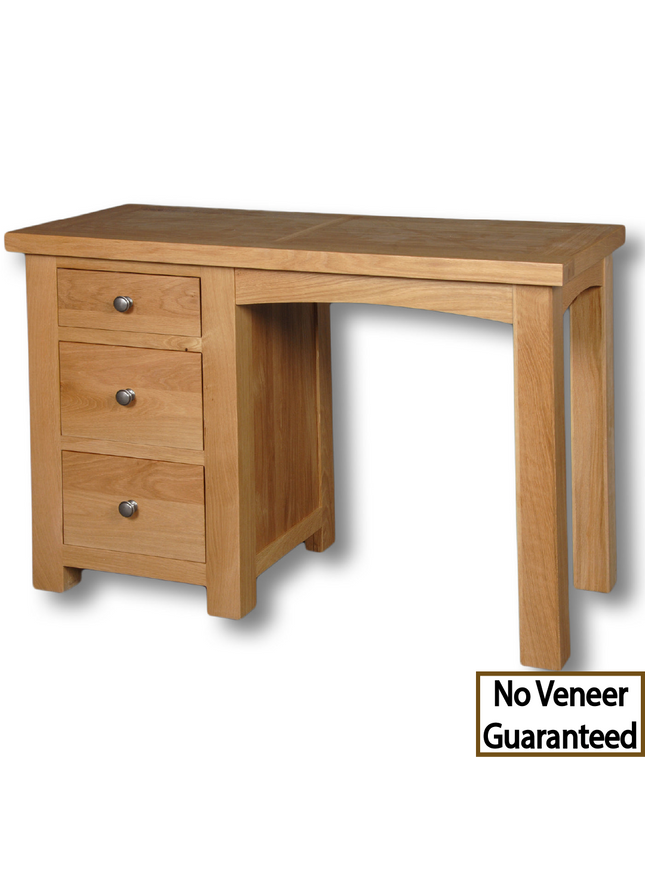 Richmond Oak 3 Drawer Dressing Table