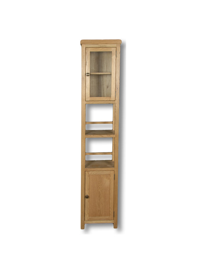 Manhattan Oak Slim Jim Bath Room Cabinet
