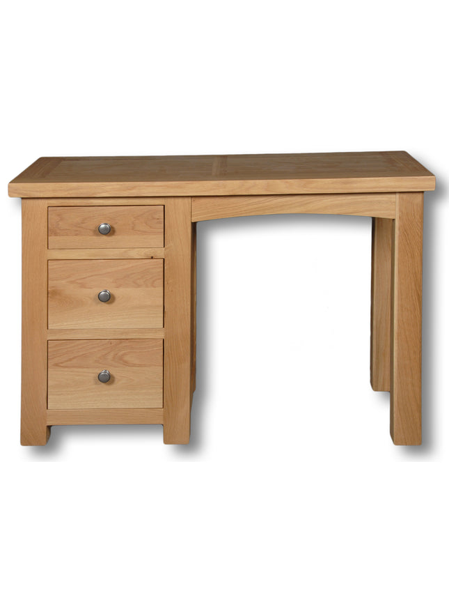 Richmond Oak 3 Drawer Dressing Table