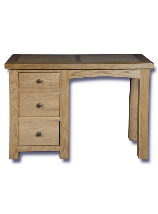 Manhattan Oak 3 Drawer Dressing Table