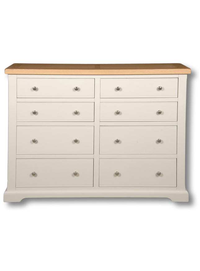 Snow White  4x4 Large Chest of Drawer,  Fully Assembled