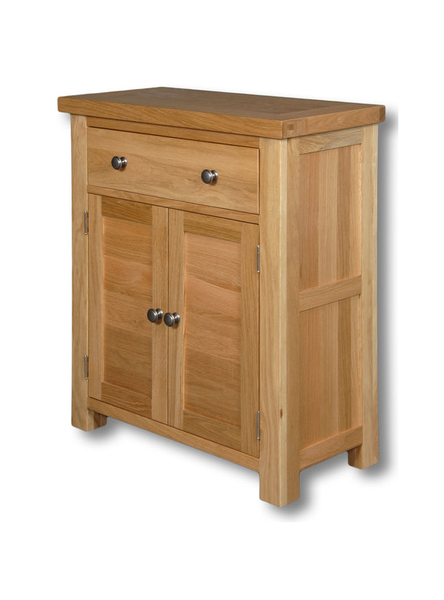 Richmond Oak 1 Drawer 2 Door Cabinet