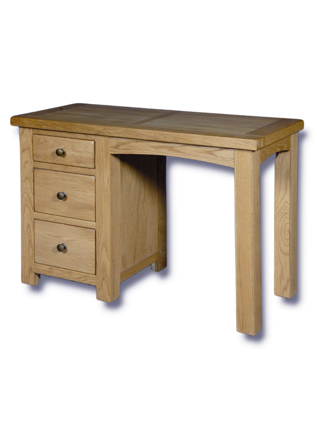 Manhattan Oak 3 Drawer Dressing Table