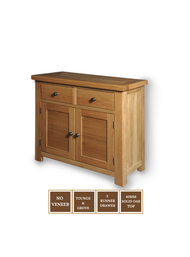 Richmond Oak 3ft Sideboard