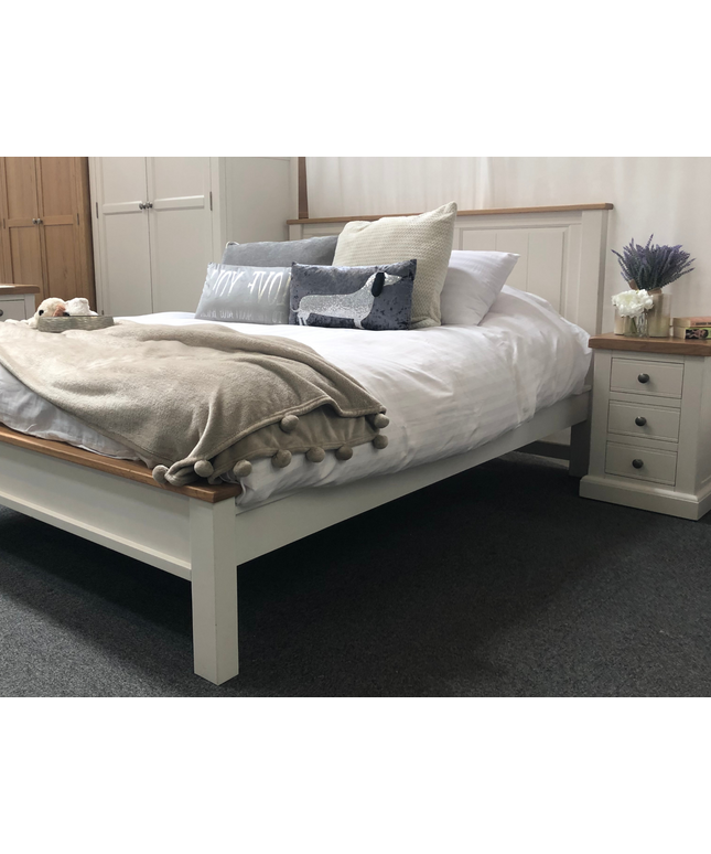 Snow White Painted Bed Frame