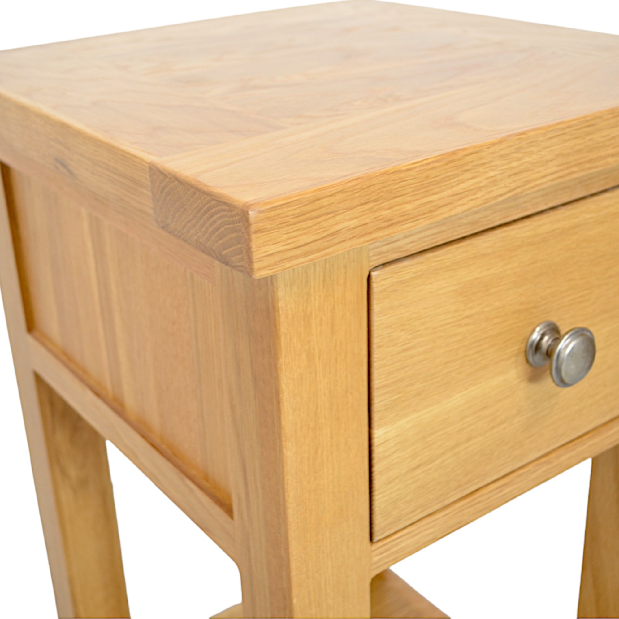 Richmond Solid Oak 1 Drawer Bedside Cabinet