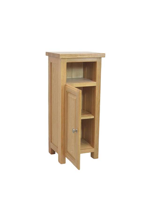 GROFurniture Solid Richmond Slim Oak Storage Cabinet