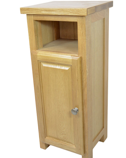 GROFurniture Solid Richmond Slim Oak Storage Cabinet