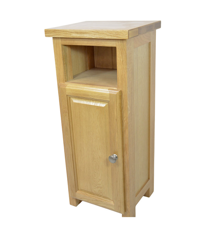 GROFurniture Solid Richmond Slim Oak Storage Cabinet