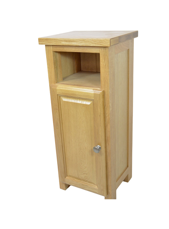 GROFurniture Solid Richmond Slim Oak Storage Cabinet