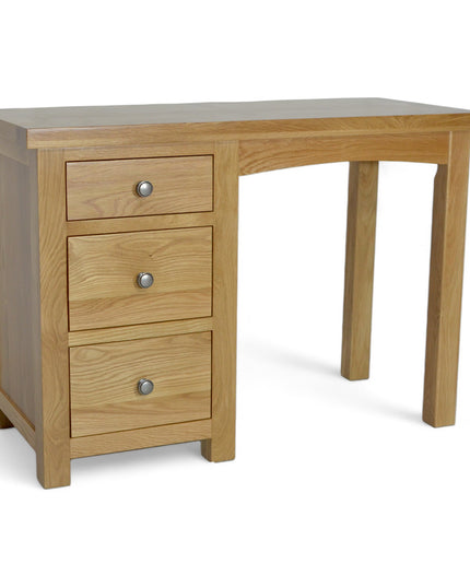 Richmond Oak 3 Drawer Dressing Table