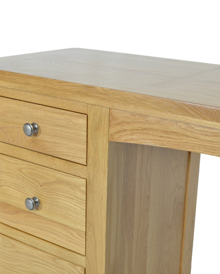 Richmond Oak 3 Drawer Dressing Table