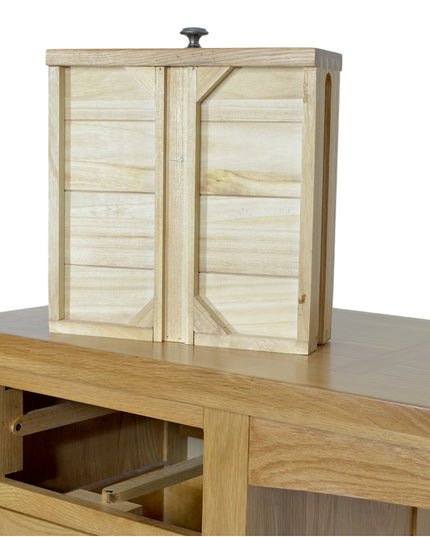 Richmond Oak 3 Drawer Dressing Table