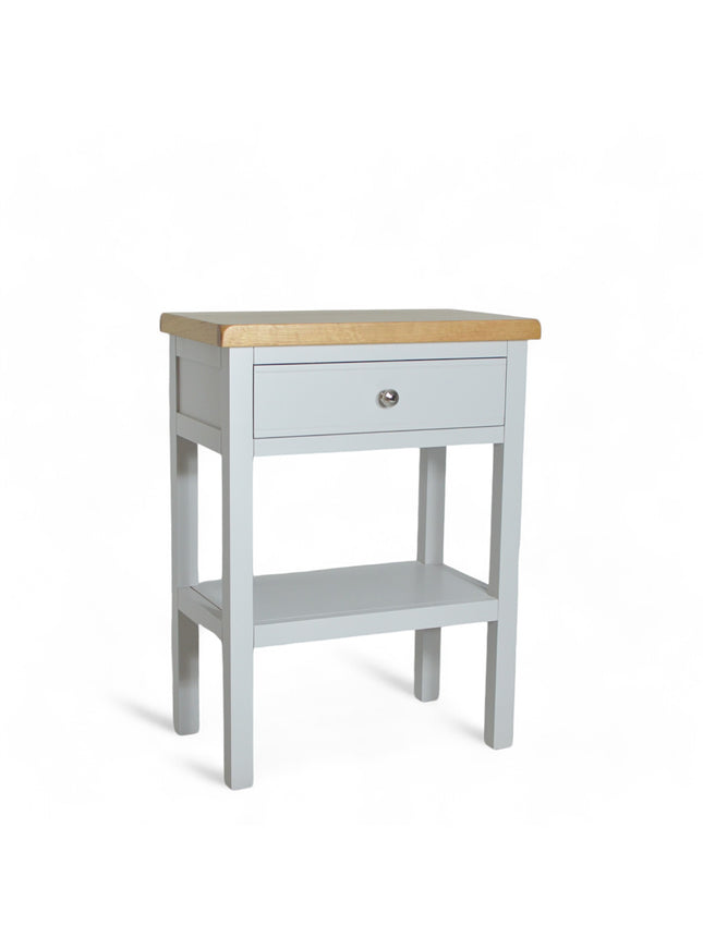 Cashmere Grey 1 Drawer Medium Console Table