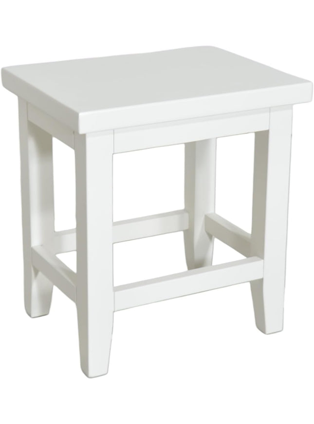 White Painted Nest of 2 Coffee Tables,  Ready Assembled