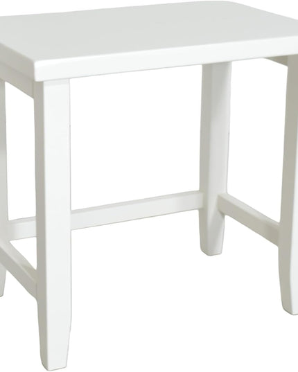 White Painted Nest of 2 Coffee Tables,  Ready Assembled