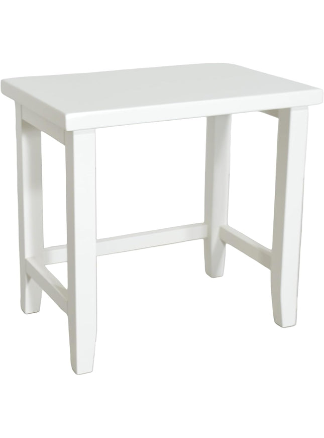 White Painted Nest of 2 Coffee Tables,  Ready Assembled