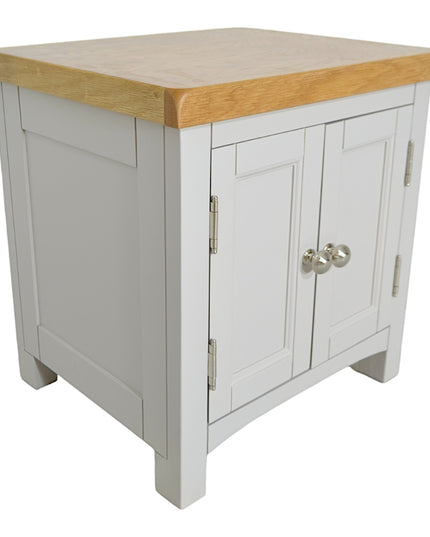 GROFurniture Cashmere Grey Small Storage Cabinet