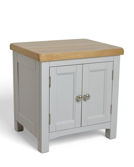 GROFurniture Cashmere Grey Small Storage Cabinet