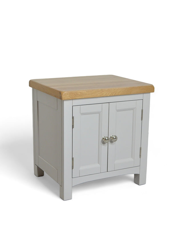 GROFurniture Cashmere Grey Small Storage Cabinet
