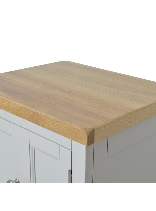 GROFurniture Cashmere Grey Small Storage Cabinet
