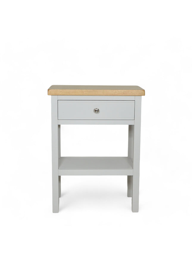 Cashmere Grey 1 Drawer Medium Console Table