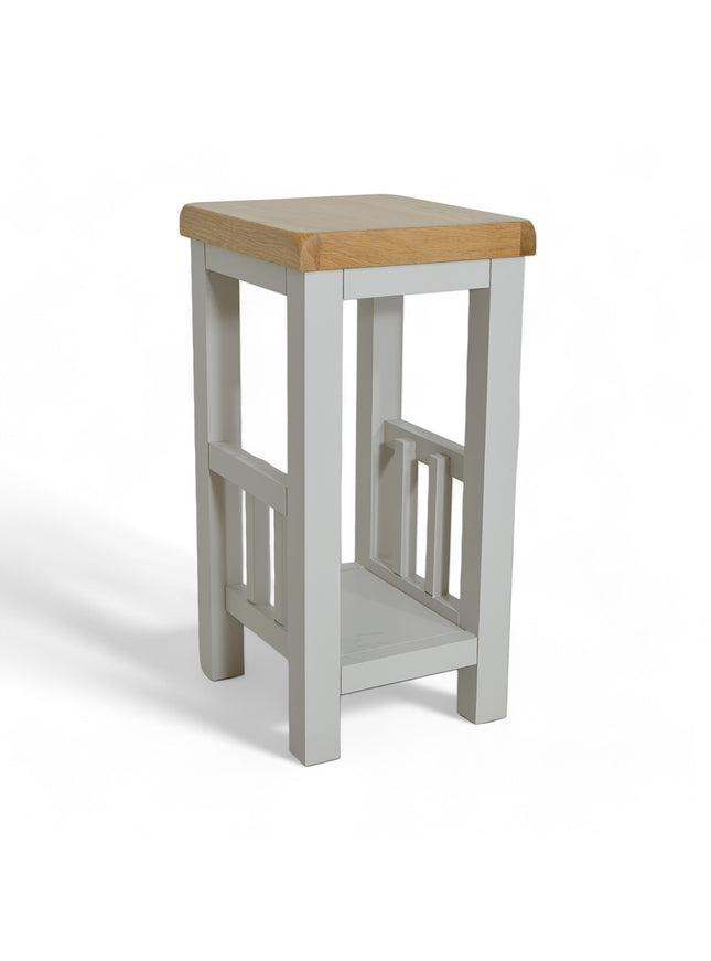 GROFurniture Cashmere Grey Magazine End Table