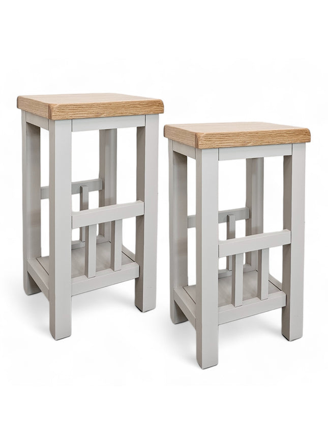 GROFurniture Cashmere Grey Magazine End Table