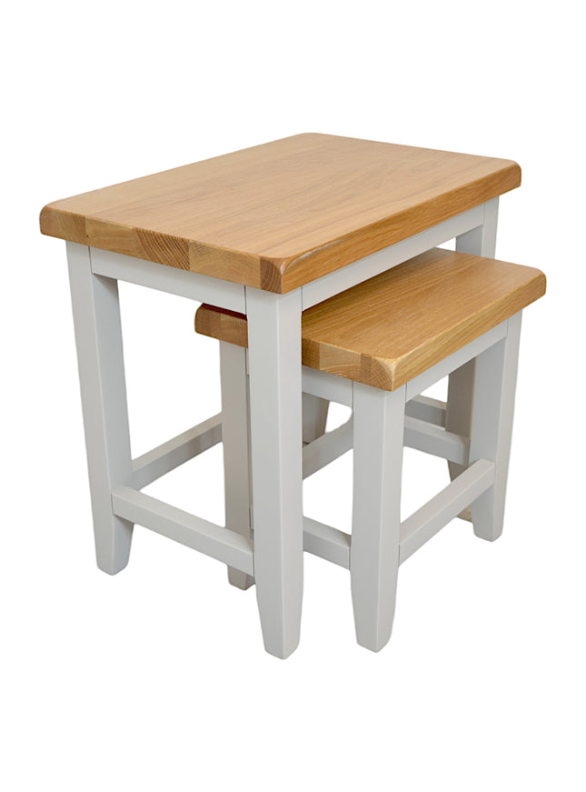 Cashmere Grey  Nest of 2 Tables