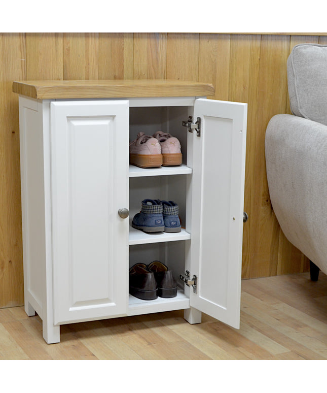 Snow White Cabinet, Hallway Shoe Storage Furniture
