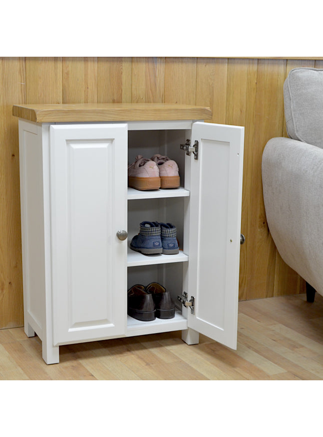 Snow White Cabinet, Hallway Shoe Storage Furniture