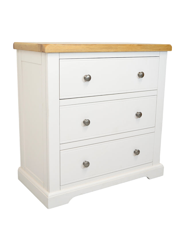 Snow White Small 3 Drawers Chest Of Drawers