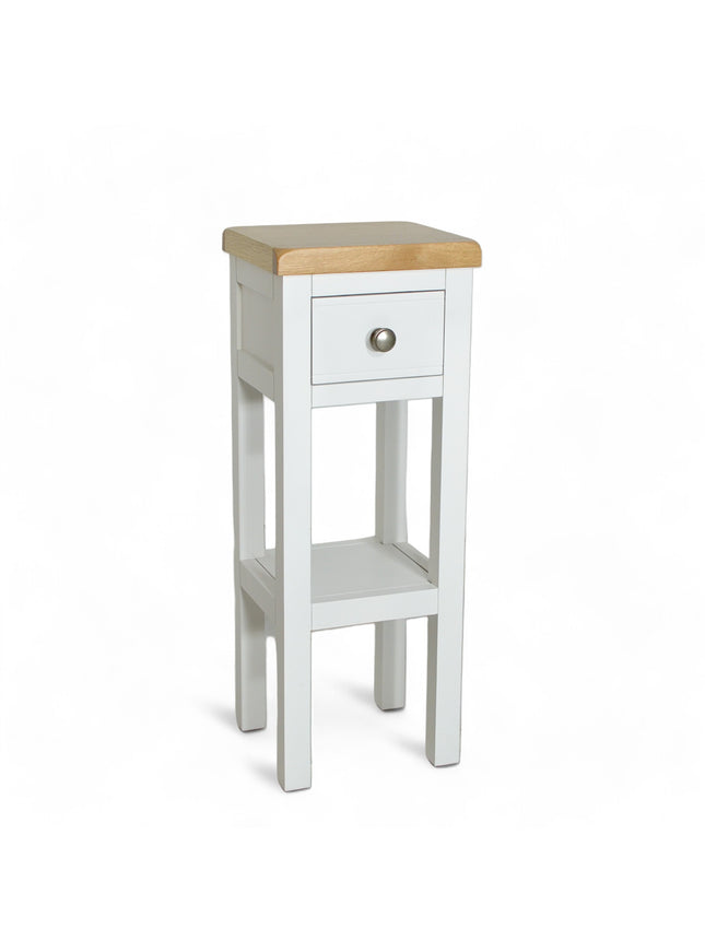 GROFurniture Snow White 1 Drawer Tall Console Table
