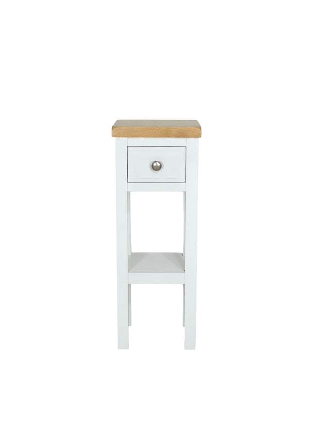 GROFurniture Snow White 1 Drawer Tall Console Table