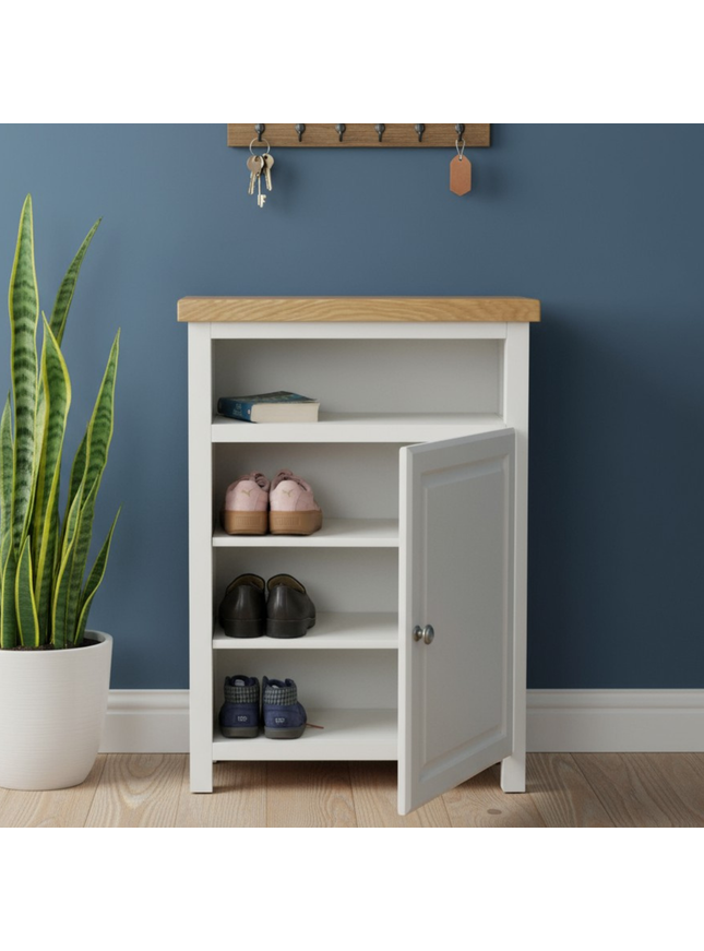 Snow White Cabinet, Hallway Shoe Storage Furniture