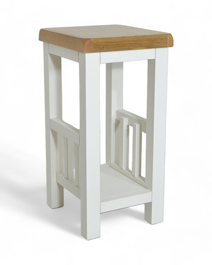 GROFurniture Snow White Magazine End Table