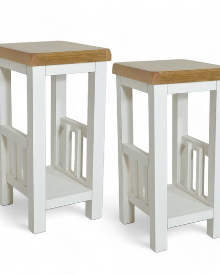 GROFurniture Snow White Magazine End Table