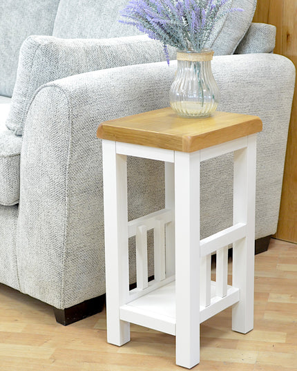 GROFurniture Snow White Magazine End Table