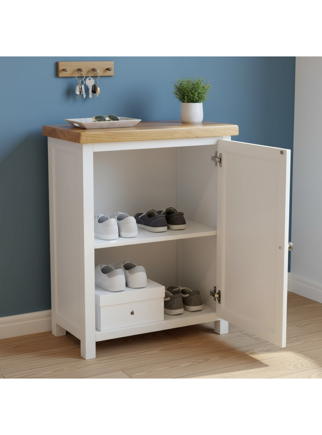 Snow White Cabinet, Hallway Shoe Storage Rack, Corner Cabinet Shoe Storage, Kitchen Utility Cupboard, Storage Cupboard
