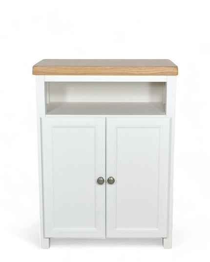 Snow White Painted Rio White Cabinet, Hallway Shoe Storage Rack, Corner Cabinet Shoe Storage, Kitchen Utility Cupboard, Storage Cupboard